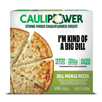 Caulipower Dill Pickle Pizza + World Series Night! ⚾️